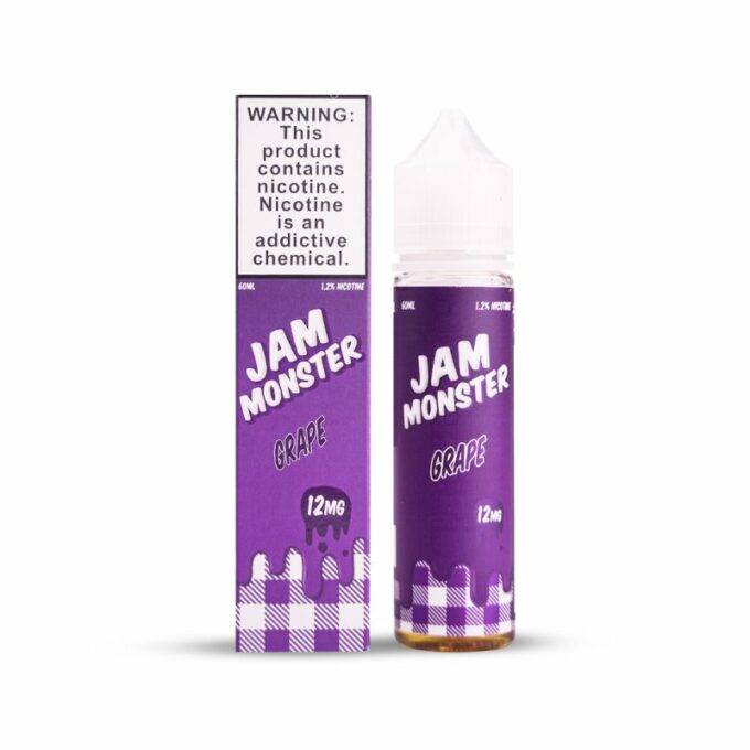 JAM MONSTER : GRAPE-FREEBASE-60ML - 图片 2